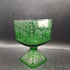 VTG 1950's Emerald Green , Indiana Glass Pedestal Candy Dish