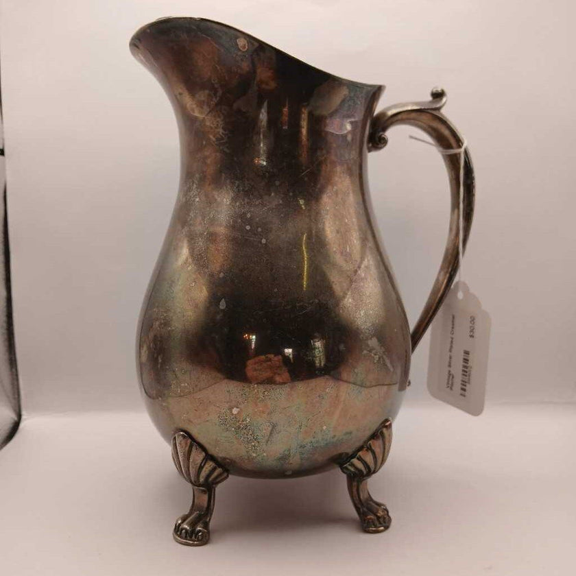 Vintage Silver Plated Creamer Pitcher