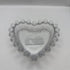 Heart-Shaped Decorative Glass Bowl