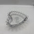 Heart-Shaped Decorative Glass Bowl