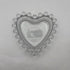 Heart-Shaped Decorative Glass Bowl