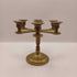 VINTAGE MCM Hebrew 7 Branch Brass Menorah
