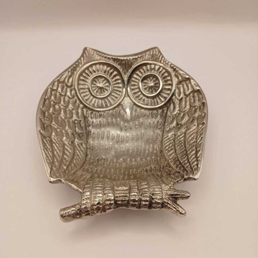 Owl tidbit trinket tray
