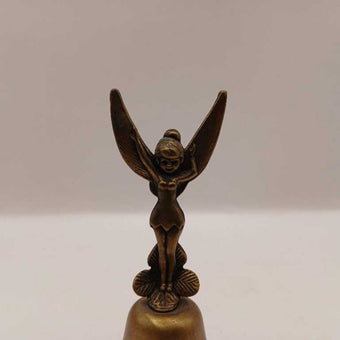 1960s Disney souvenir Tinker Bell brass bell