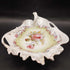 antique floral trinket dish