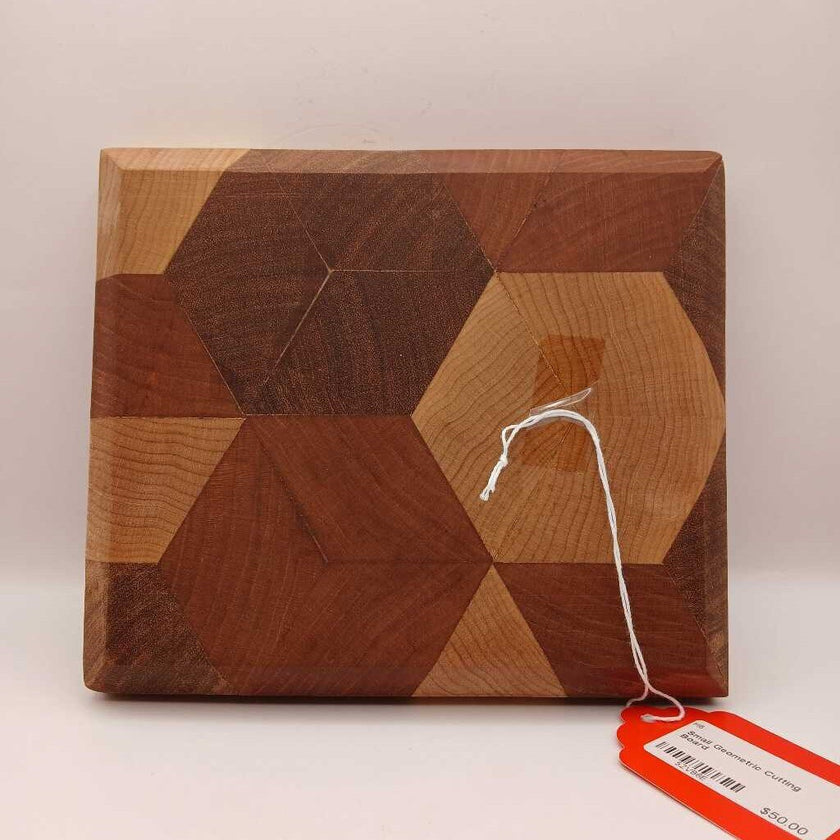 Small Geometric Cutting Board