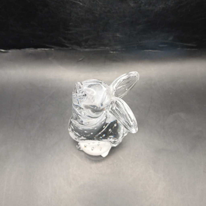 Lefton Mouse Glass Paperweight