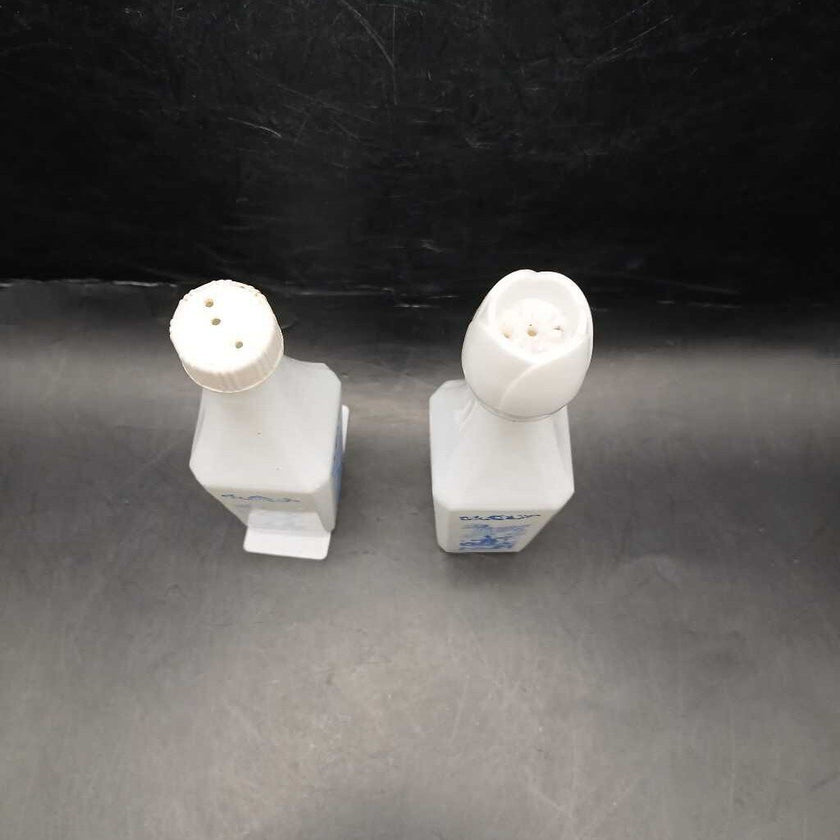 Vandermint Holland Milk Glass Salt Pepper