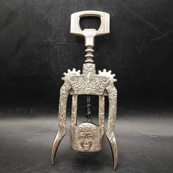 Vintage Italian Silver Corkscrew