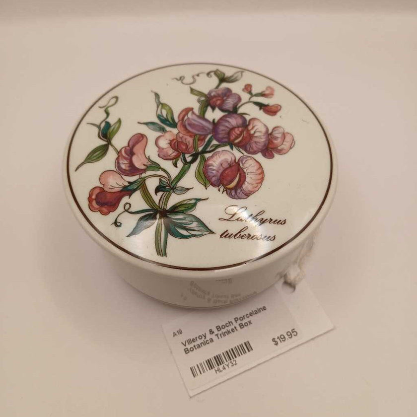 Villeroy & Boch Porcelaine Botanica Trinket Box