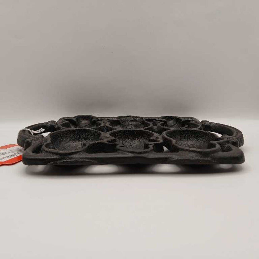 Cast Iron Cookie Forms By John Wright - Snowman