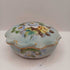 Antique blue flower box