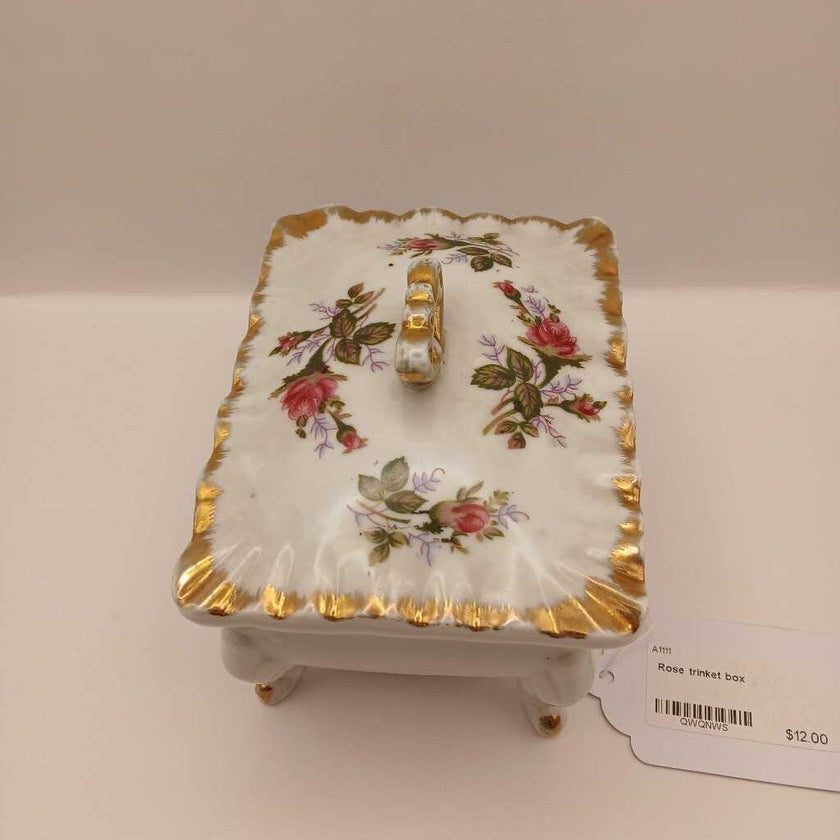 Rose trinket box