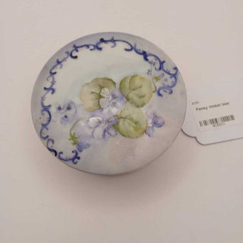 Pansy trinket box