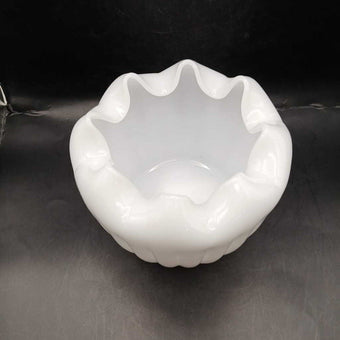 Milk Glass Vase (medium)