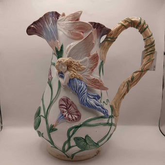 Fitz and Floyd Farie Pitcher Rare