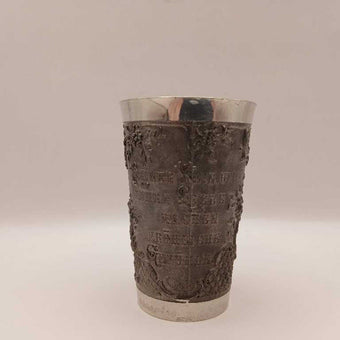 Zinn Becker Pewter Cup Shot Glass