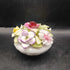 Coalport Porcelain Flowers in White Bowl