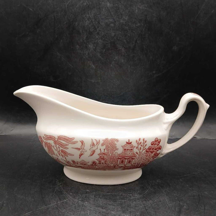Churchill willow Rosa gravy boat