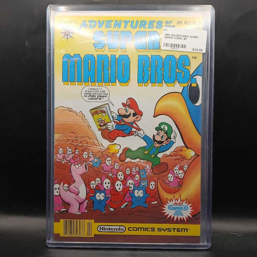 1991 ADVENTURES SUPER MARIO COMIC #3