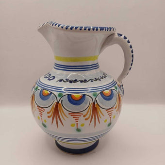 Toledo Hand-Painted Ceramic Vase