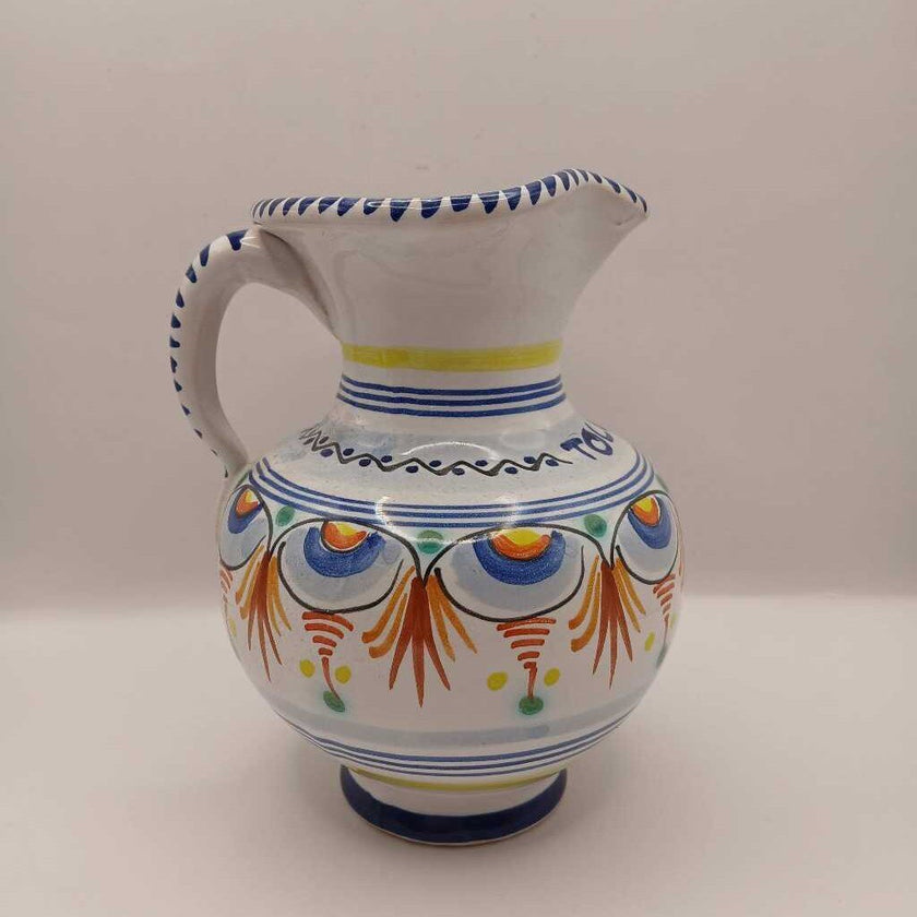 Toledo Hand-Painted Ceramic Vase