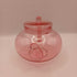 Vintage Pink Glass Teapot