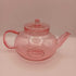 Vintage Pink Glass Teapot