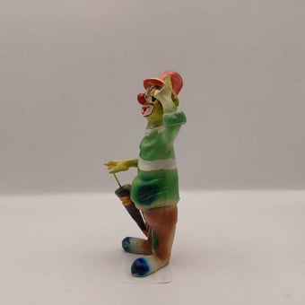 Clown Waving w/ Umbrella