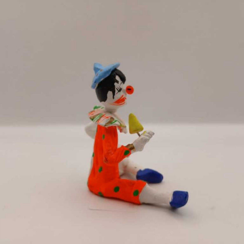 Clown Sitting w/Toy