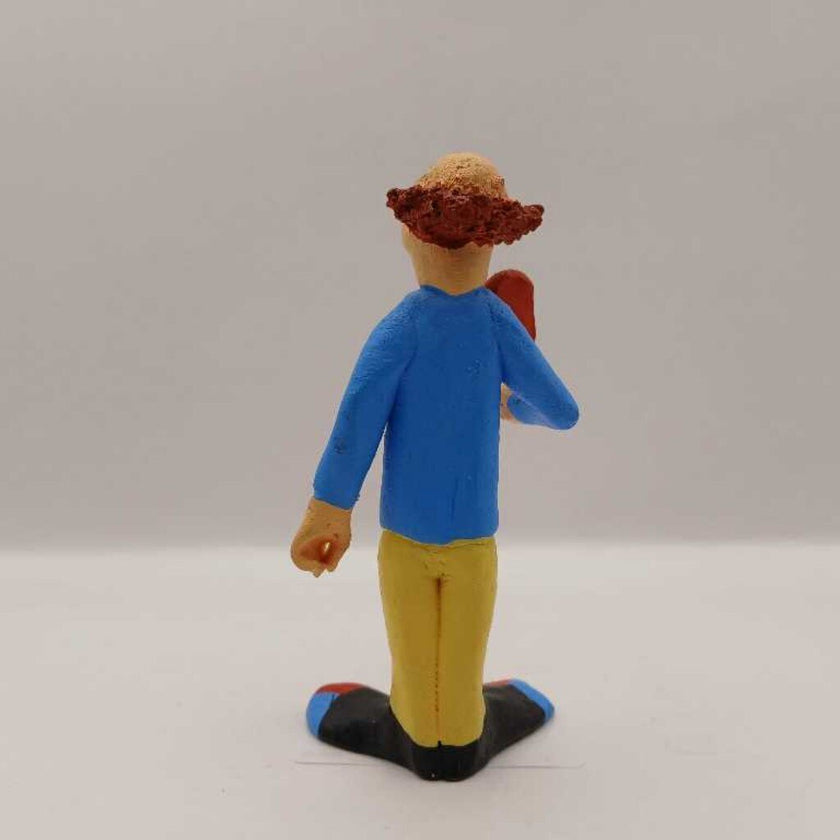 Clown Holding Red Paddle