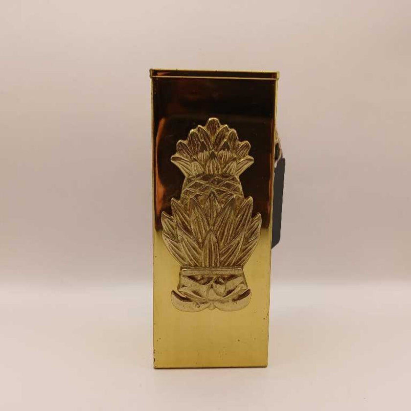 Brass Pineapple Vase/Pen Holder