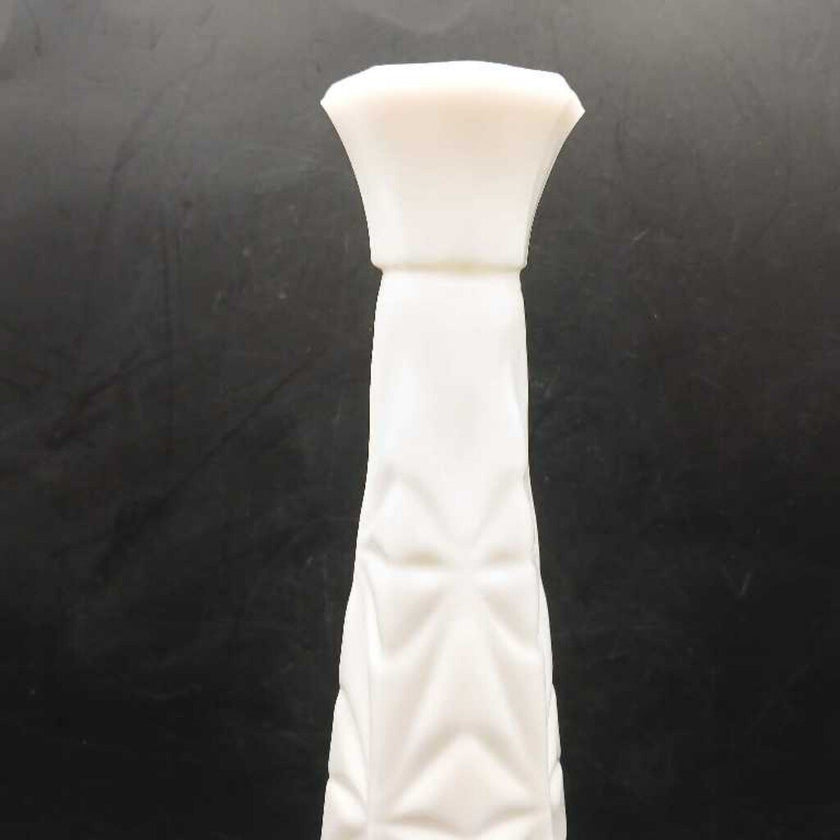 Milk Glass Vase - Starburst