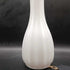 Milk Glass Vase - Ribbed
