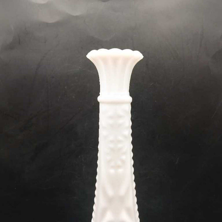 Milk Glass Vase - Stars and Bars