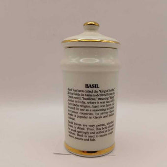 MJ Hummel Spice Jar Basil