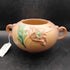 1938 Roseville Poppy pattern #334-4 handle bowl