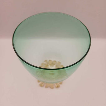 Green and Yellow Made In Italy Vase