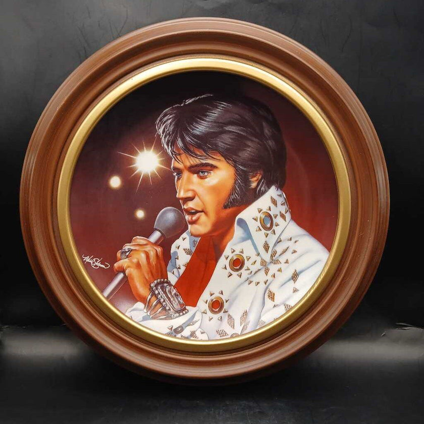1993 Delphi Las Vegas Live ELVIS Plate