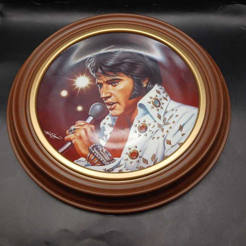 1993 Delphi Las Vegas Live ELVIS Plate