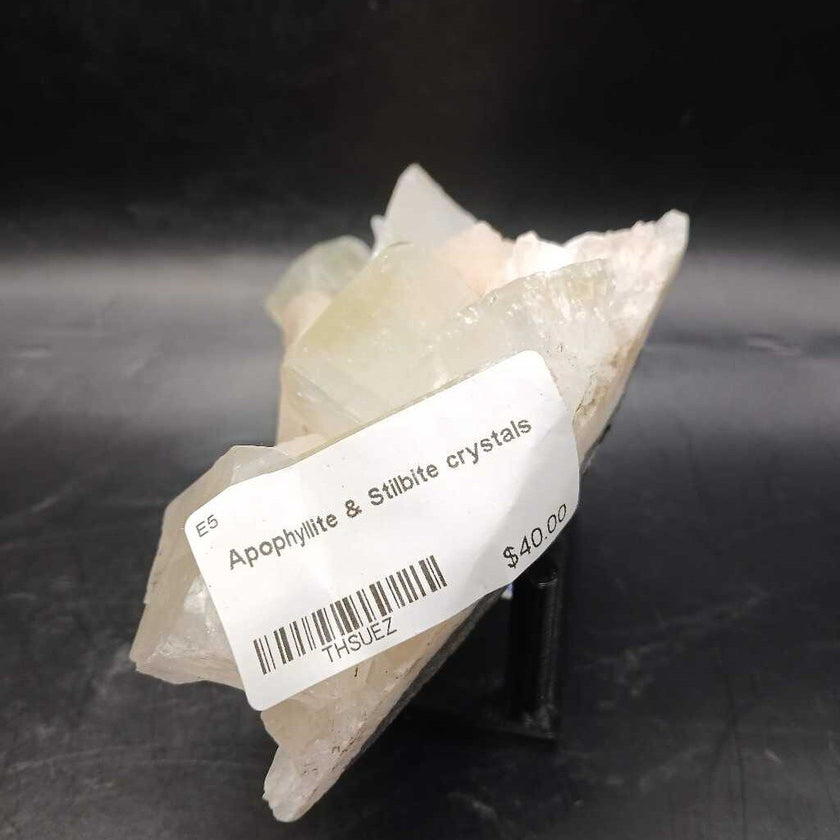Apophyllite & Stilbite Crystals
