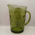 Hazel Atlas Emerald Green Thumbprint Pitcher