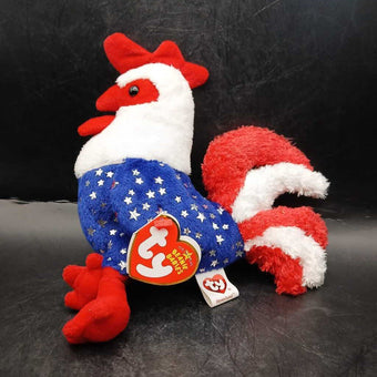 Ty Beanie Baby Homeland Rooster