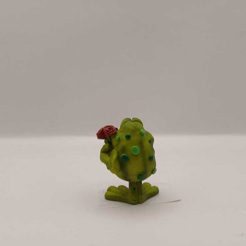 Russ Frog Holding Roses