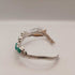 Mid-Century Native American Sterling Silver Turquoise Cuff Bracelet