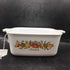 Corning Ware P-4-B 1.5 L Spice of Life Casserole dish- 7 x 5 1/2 x 3 in