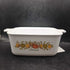 Corning Ware P-4-B 1.5 L Spice of Life Casserole dish- 7 x 5 1/2 x 3 in