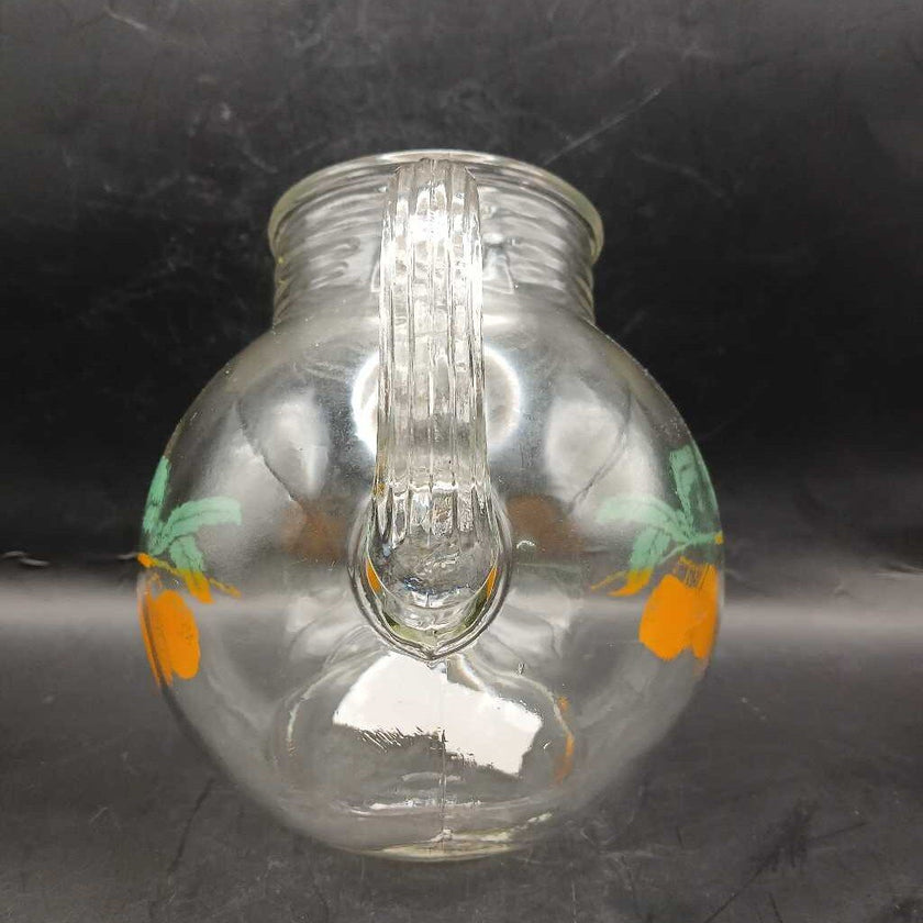 Anchor Hocking Tilted Orange Pitcher