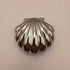 1950s Red Velvet Lined Silver Ring Display Box