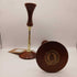 California Redwood Candlestick Holder Set of 2